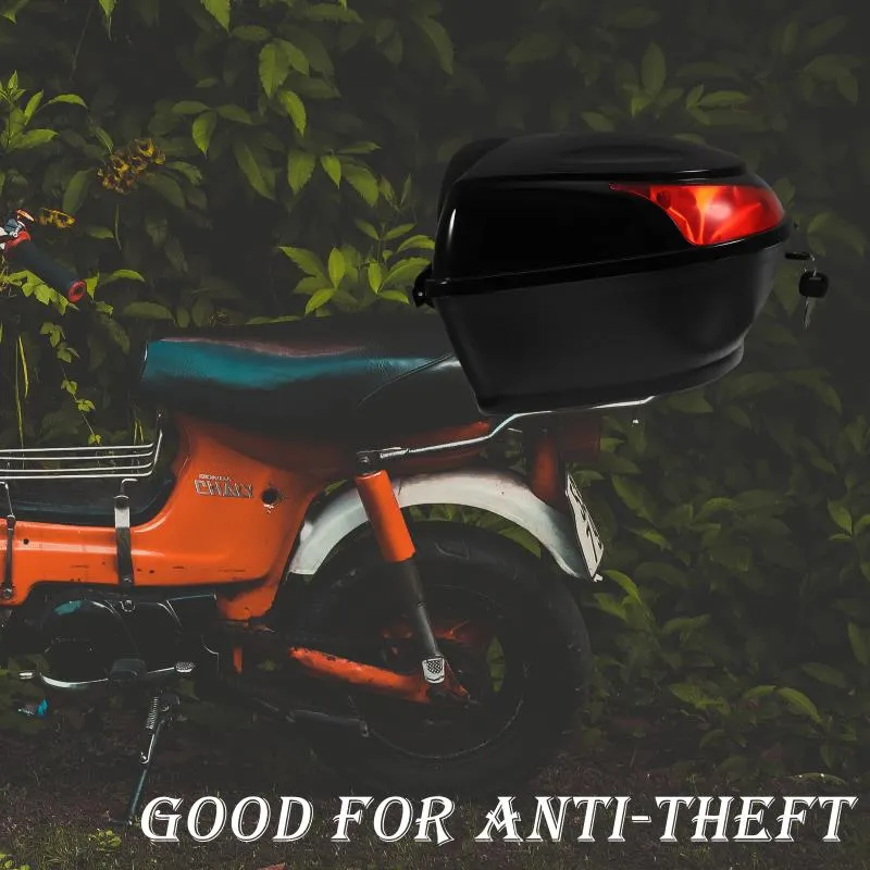 Motorcycle Top Case Luggage Storage Trunk With From Ddmyapr