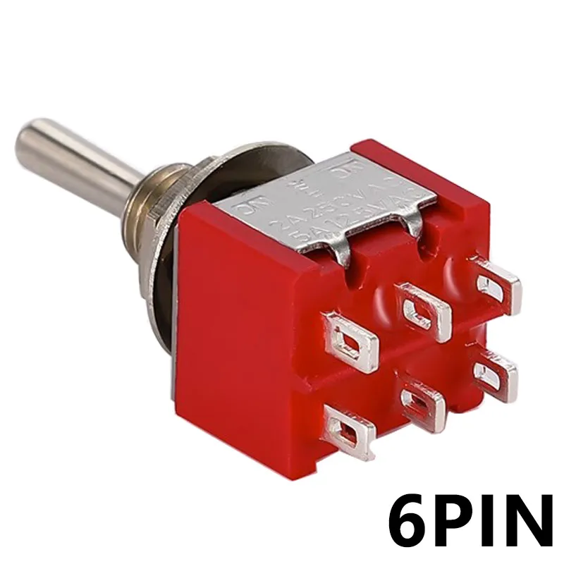 福袋 大丸 Switch Rocker Red DHgate.com:6MM 6Pin Toggle MTS-202/203 Controls&Indicators