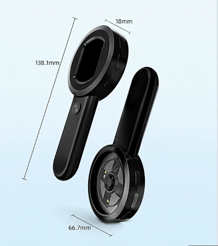 Micro View Camera Magnifier Handheld 60X Digital Microscope Magnifier with 1MP USB Camera and LED ...