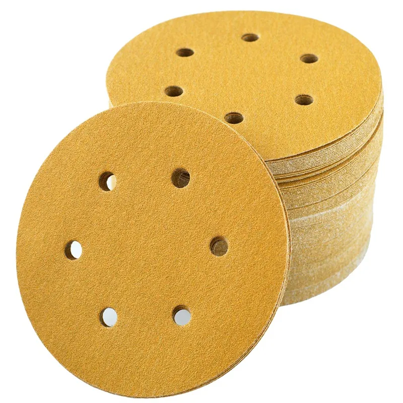 thumbnail image 2 of 11 Inch Sanding Discs Hook And Loop Round Sand Paper Disc, White Aluminum Oxide No Hole Hook And... 2 of 11