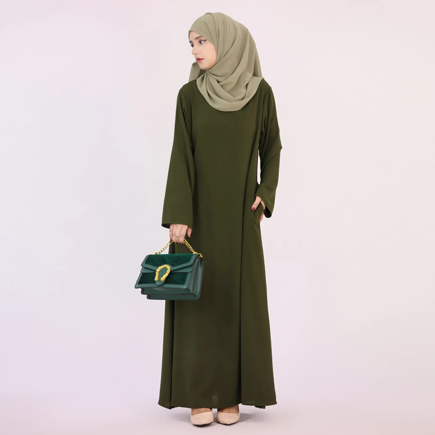 Simple Style Abaya Maxi Dress for Muslim Women Islamic Clothing Dubai Turkish Hijabi Robe with Inner Slip No Scarf from Dhgate Ethnic Clothing - price 29.58 Simple Style Abaya Maxi Dress for Muslim Women Islamic Clothing Dubai Turkish Hijabi Robe with Inner Slip No Scarf from Dhgate Ethnic Clothing - price 29.58