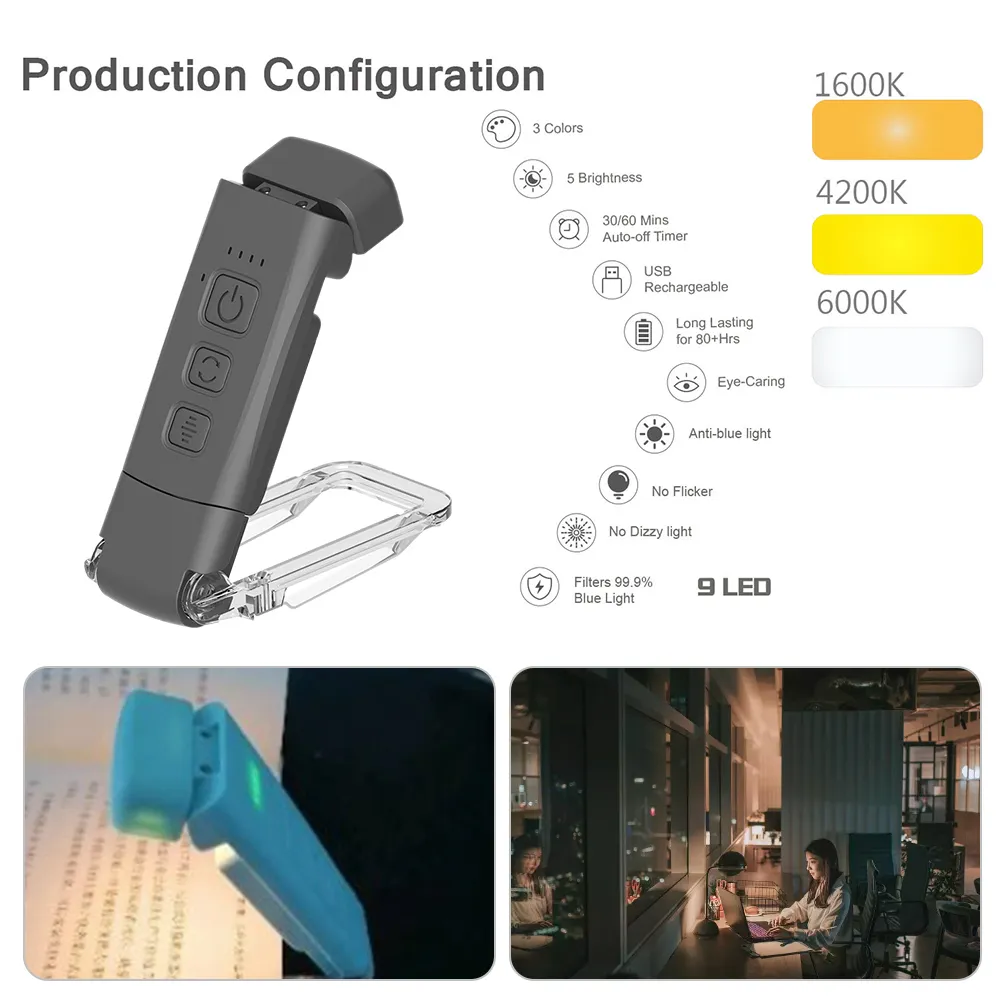 Book light with timer hot sale