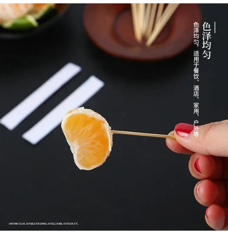 Tooth Pick Wrapped 1000bagPortable Bamboo Individually Wrapped Toothpicks Individually ...