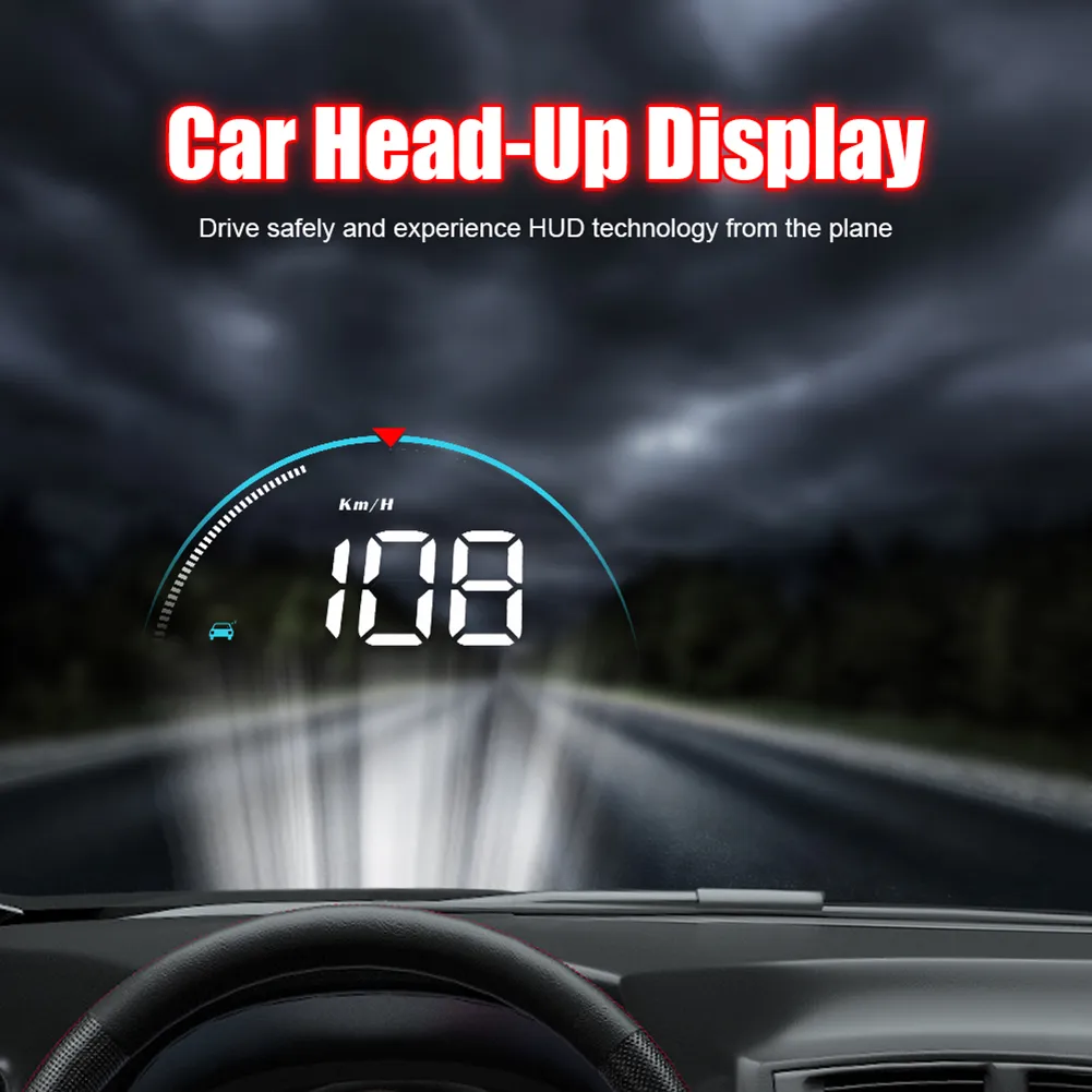 Car Digital HUD Head Up Display Large Font OBD GPS... From Ddmyjul, $55 ...