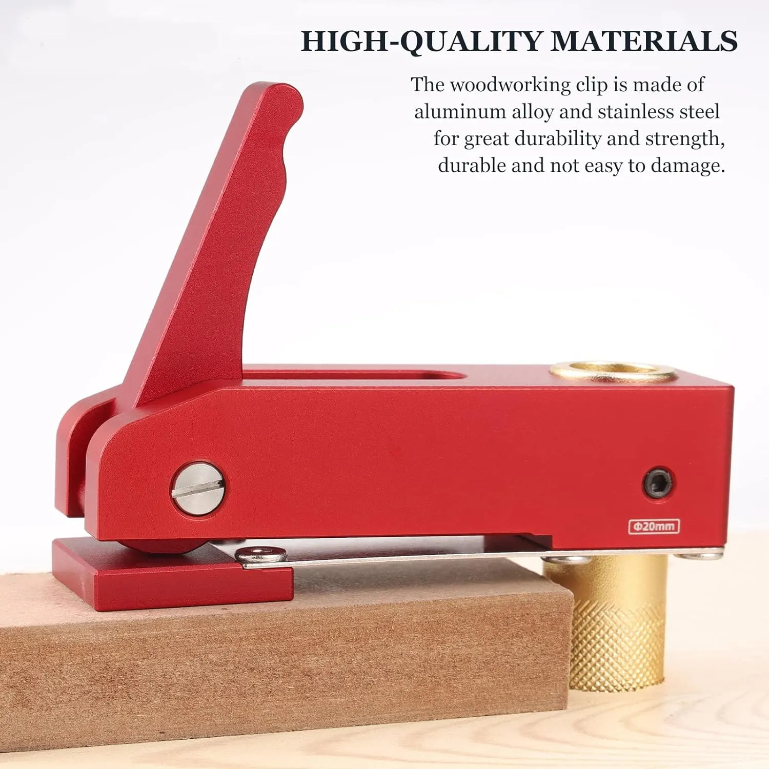 YWNYT 4 Pack Bench Dogs, Aluminum Alloy Bench Dogs Clamp For - View #11