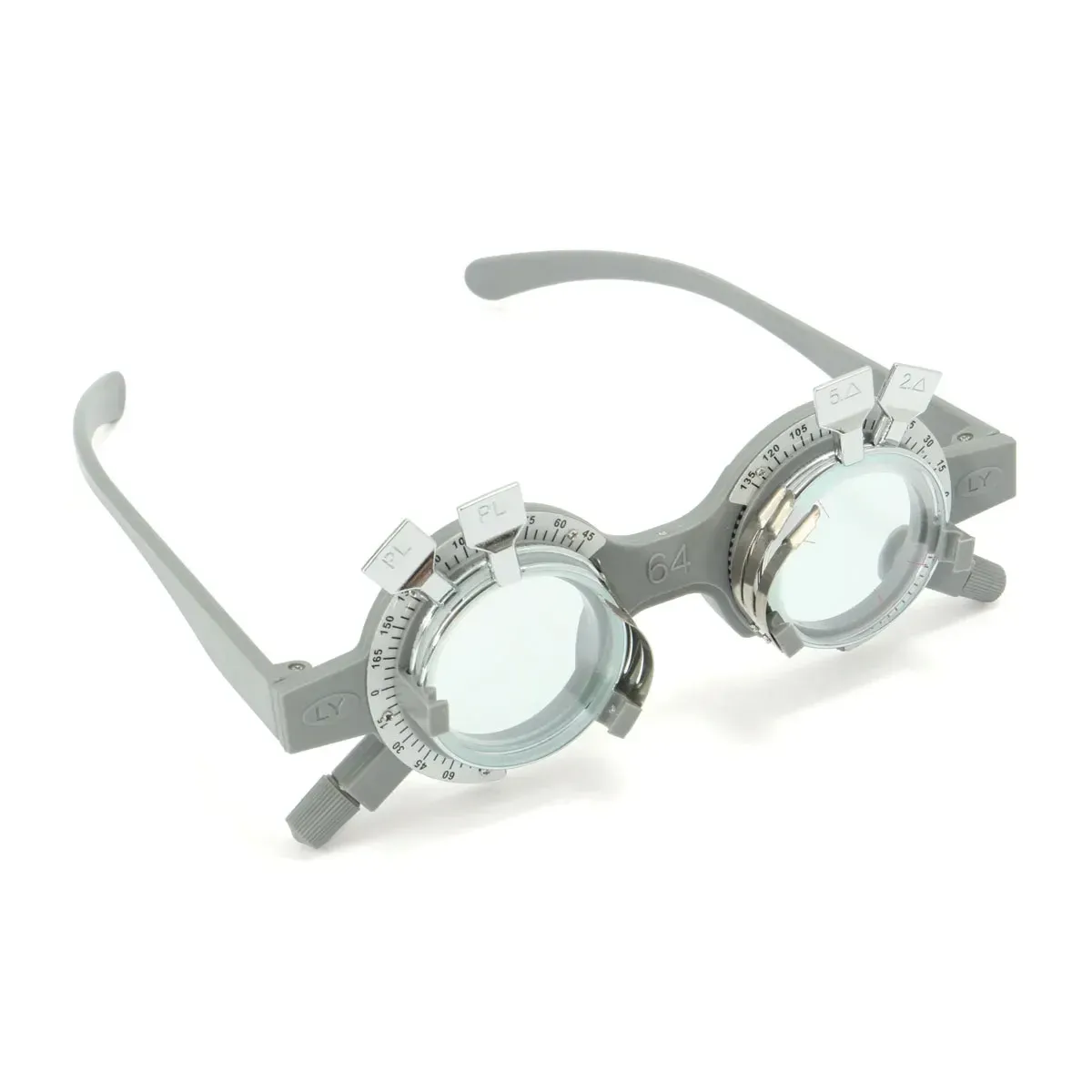 104-Piece Optical Trial Lens Set In Metal Rim & Aluminum Case - For Optometry & Eye Exams