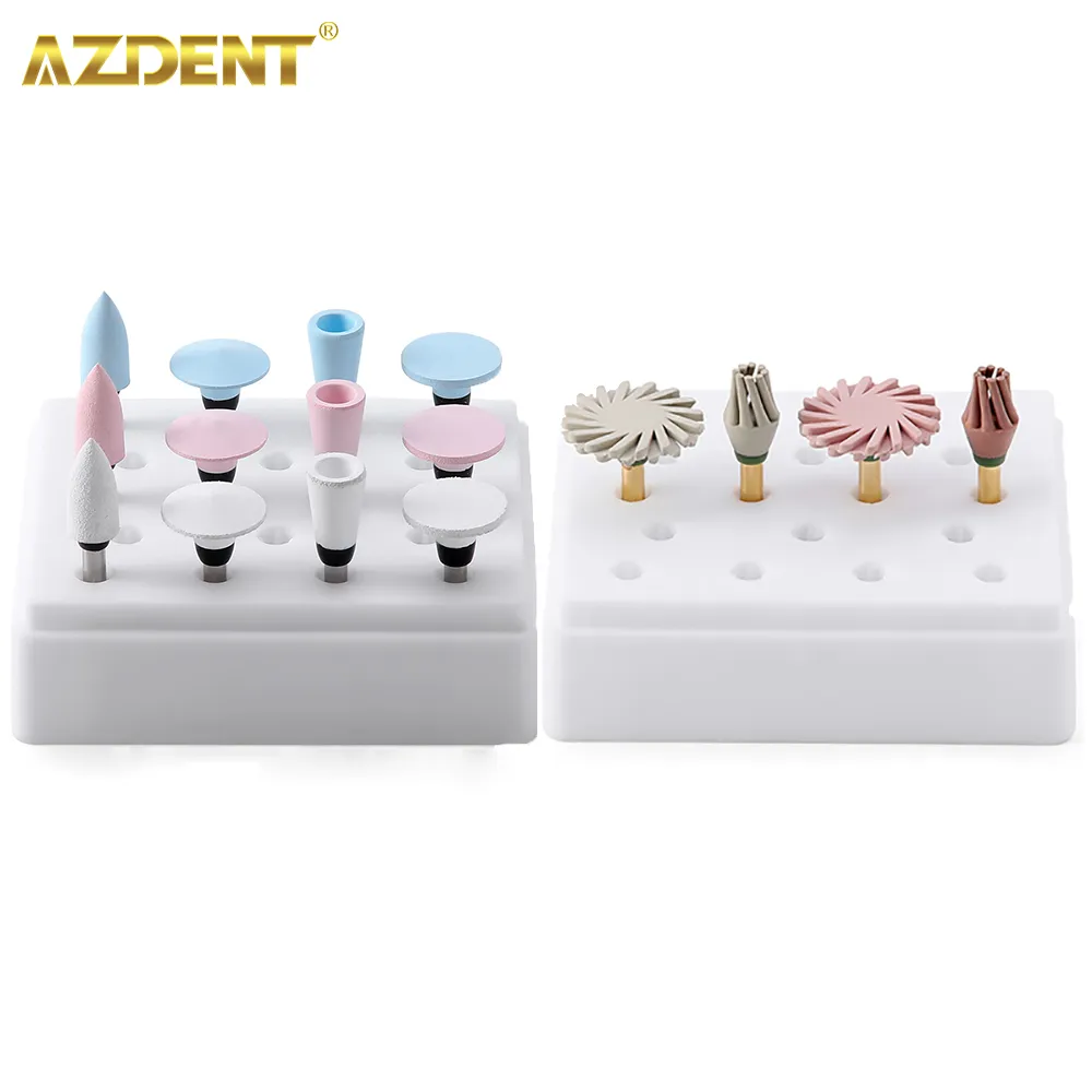 thumbnail image 2 of Dental Lab Silicone Polishers Burs - Rubber Polishing Wheels 2.35mm Rotary Tool 2 of 5