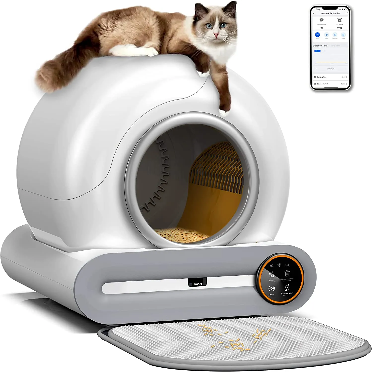 Odor eliminating cat litter box sales