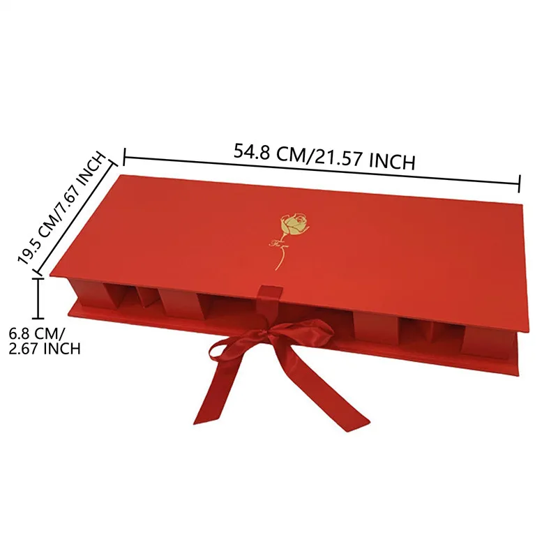 White Mom Box For Flowers - Letter Shaped Gift Box For Mother's Day, Birthdays & Special Occasions