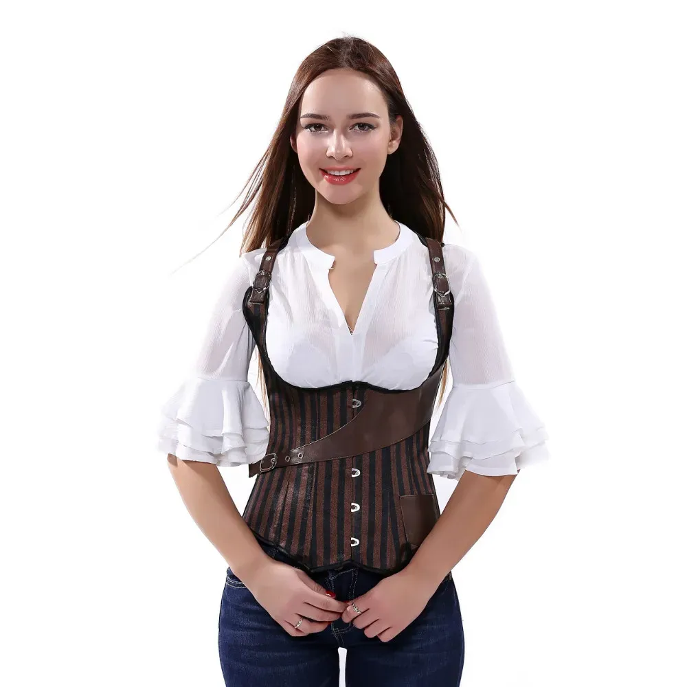 AMOMENTO STRIPE CORSET VESTアモーメント ベスト ジレ AMOMENTO STRIPE CORSET VESTアモーメント ベスト ジレ - メルカリ