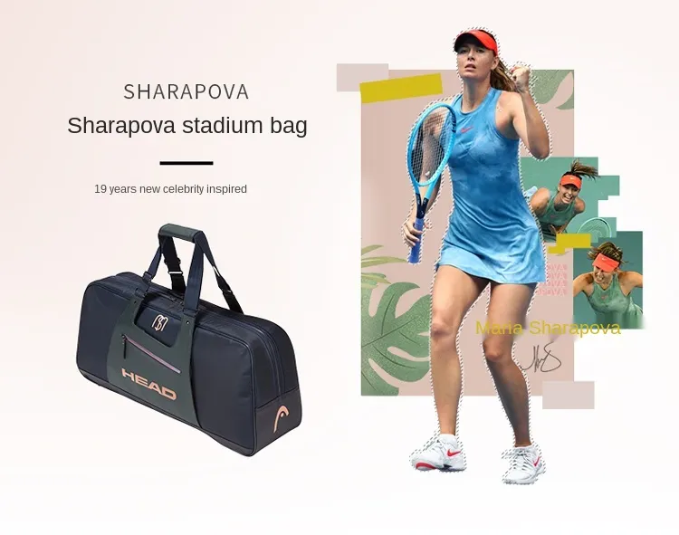 Sharapova tennis bag shop