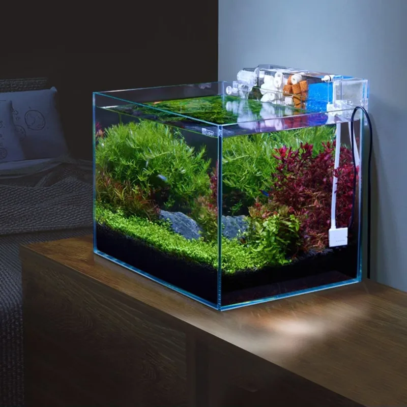 Image showcasing Fish-Tank Waterfall Filter Aquarium External Water Purifying System ...