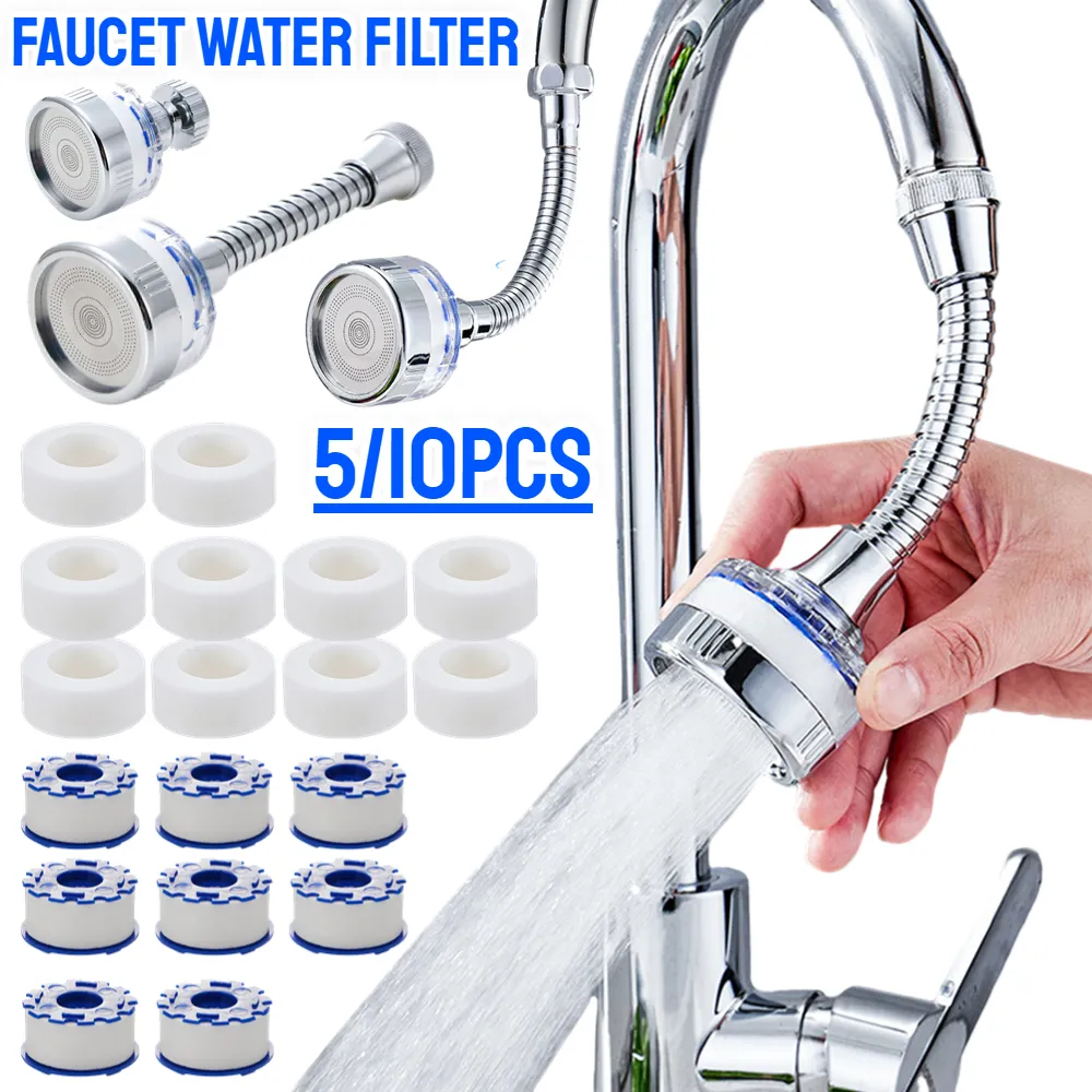 2Packs Rectangle Faucet Aerator Filter – Easy Install Sink Attachment For Kitchen & Bath, Water-Saving & Splash-Reducing, Fits Most Standard Taps (Grey, Plastic)