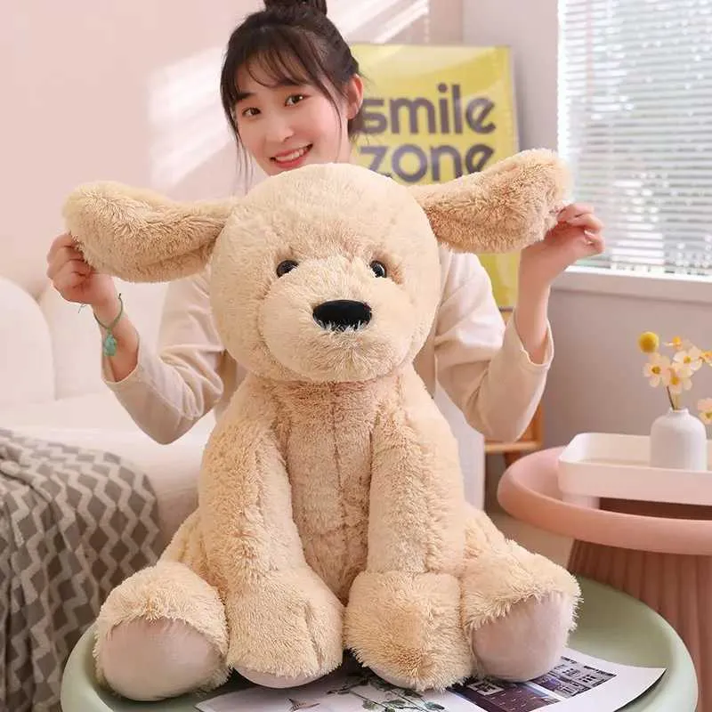 Golden Retriever Plush Toy Soft Huggable Stuffed Animal for Kids Room Decor