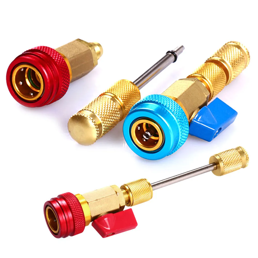 High-Pressure AC R134A core valves Quick Remover...