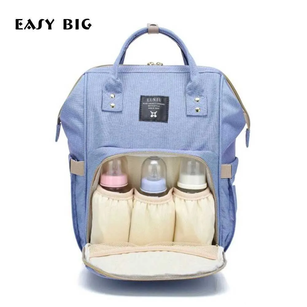 Large Diaper Bags: Portable Mummy Backpack With Sleeping Bag