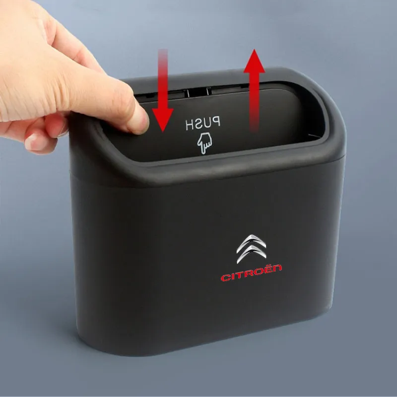 Poubelle De Voiture Pratique Pour Citroën C4, C3, C5, C1, C2, Berlingo - Accessoire Auto