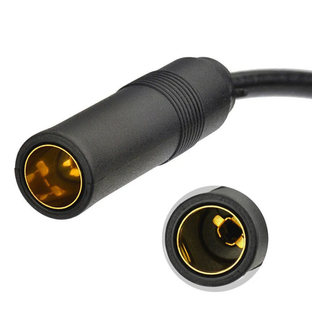 Auto Radio Antenna Booster Aerial Adapter: DIN To ISO Connector ...