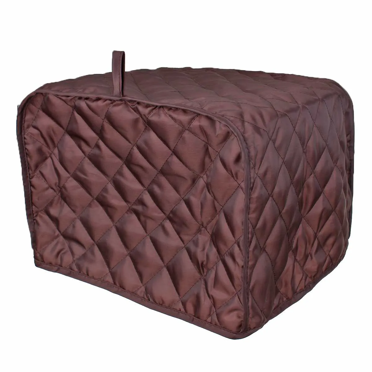 Ritz Housse Matelassée Grille-Pain 4 Tranches - Protection Anti Poussière Vert Foncé Lavable
