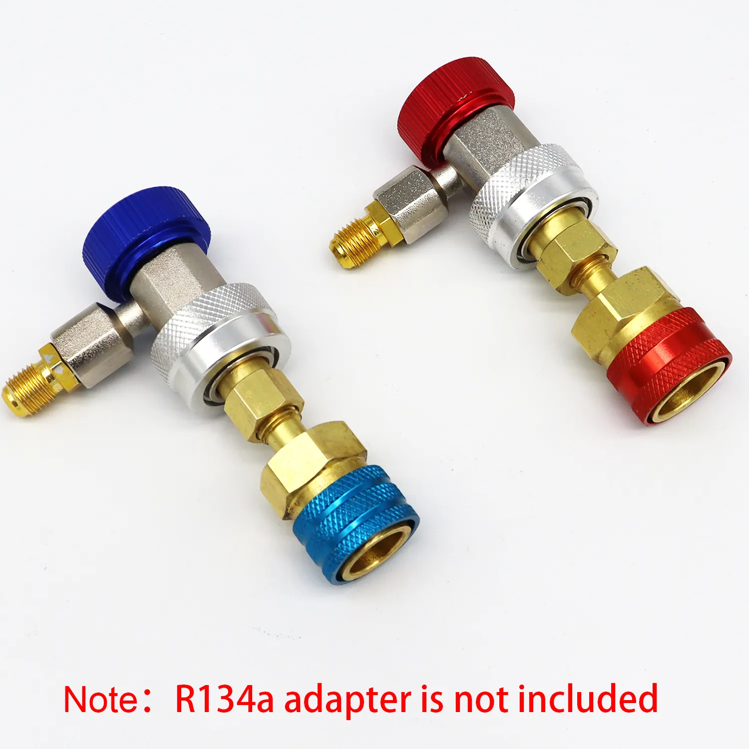 R1234YF Quick Coupler Adapter Kit R1234YF To R134A Hose High & Low Side ...