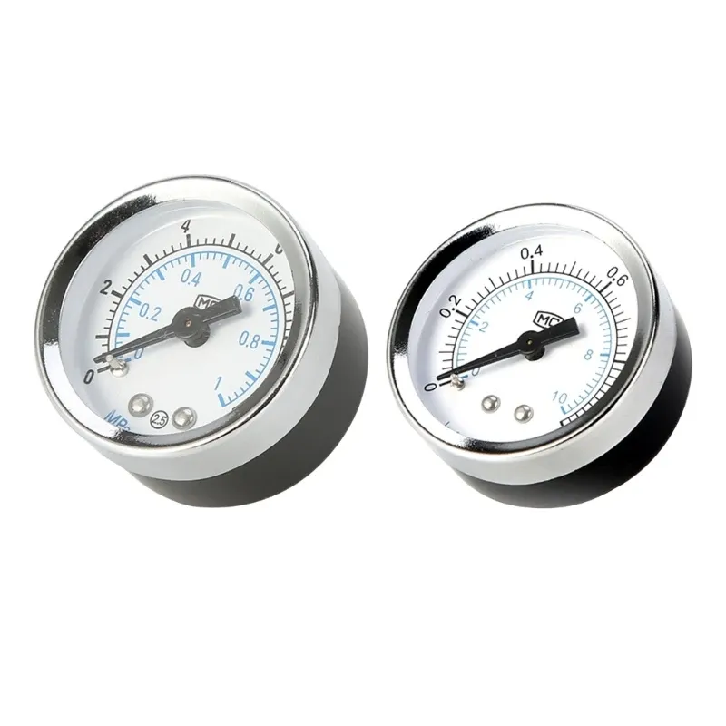 VACUUM MANOMETER PRESSURE Gauge 1/4" BSPT Thread Sturdy For Case 0