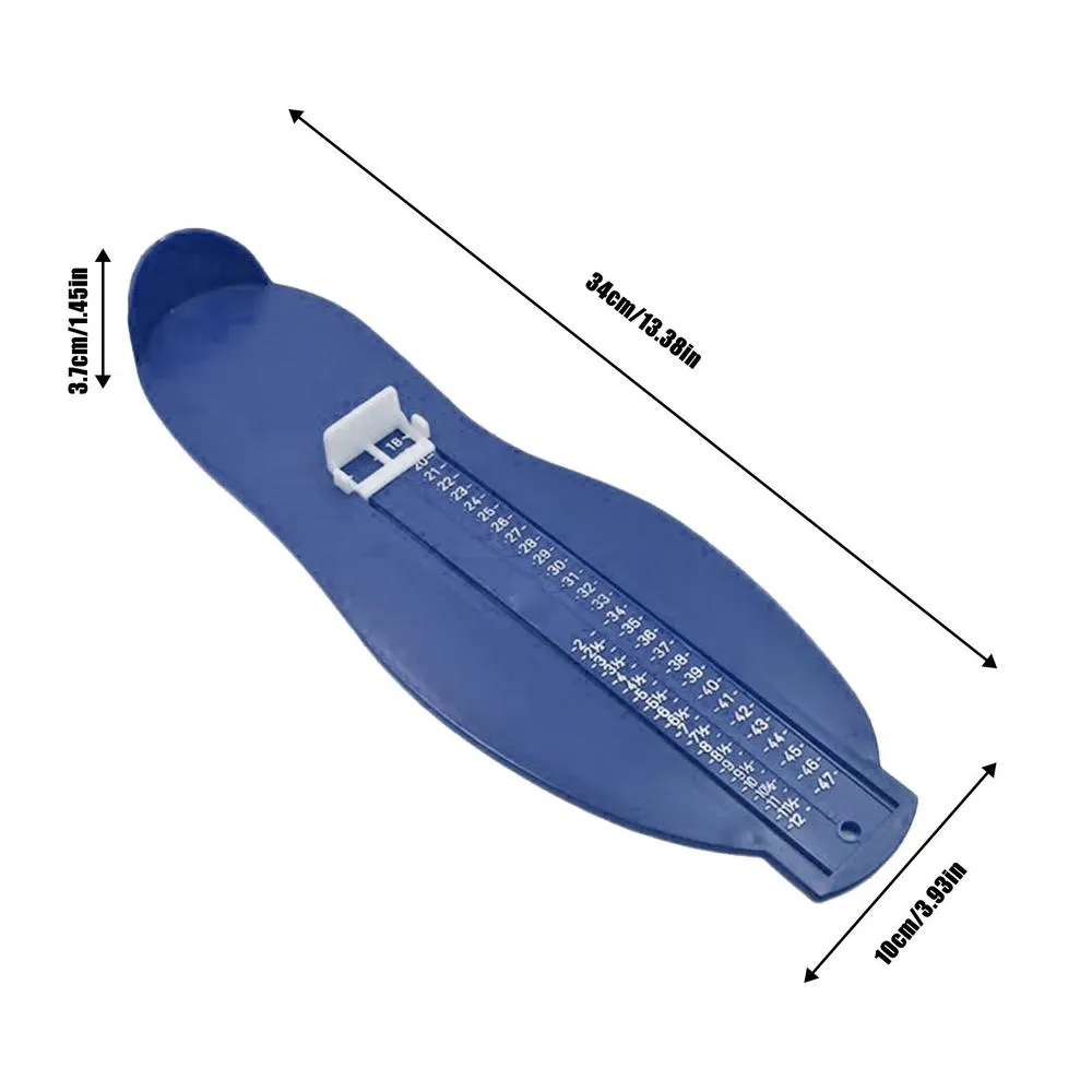 Adult Foot Measuring Device - Large Size Shoe Size Gauge For Accurate US Sizing