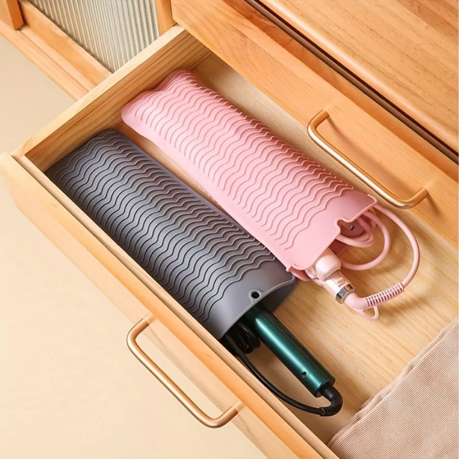 Silicone Heat Resistant Hair Straightener Pouch Non Slip Mat For Travel 2024 From Ddmyapr 12.23 DHgate.Com