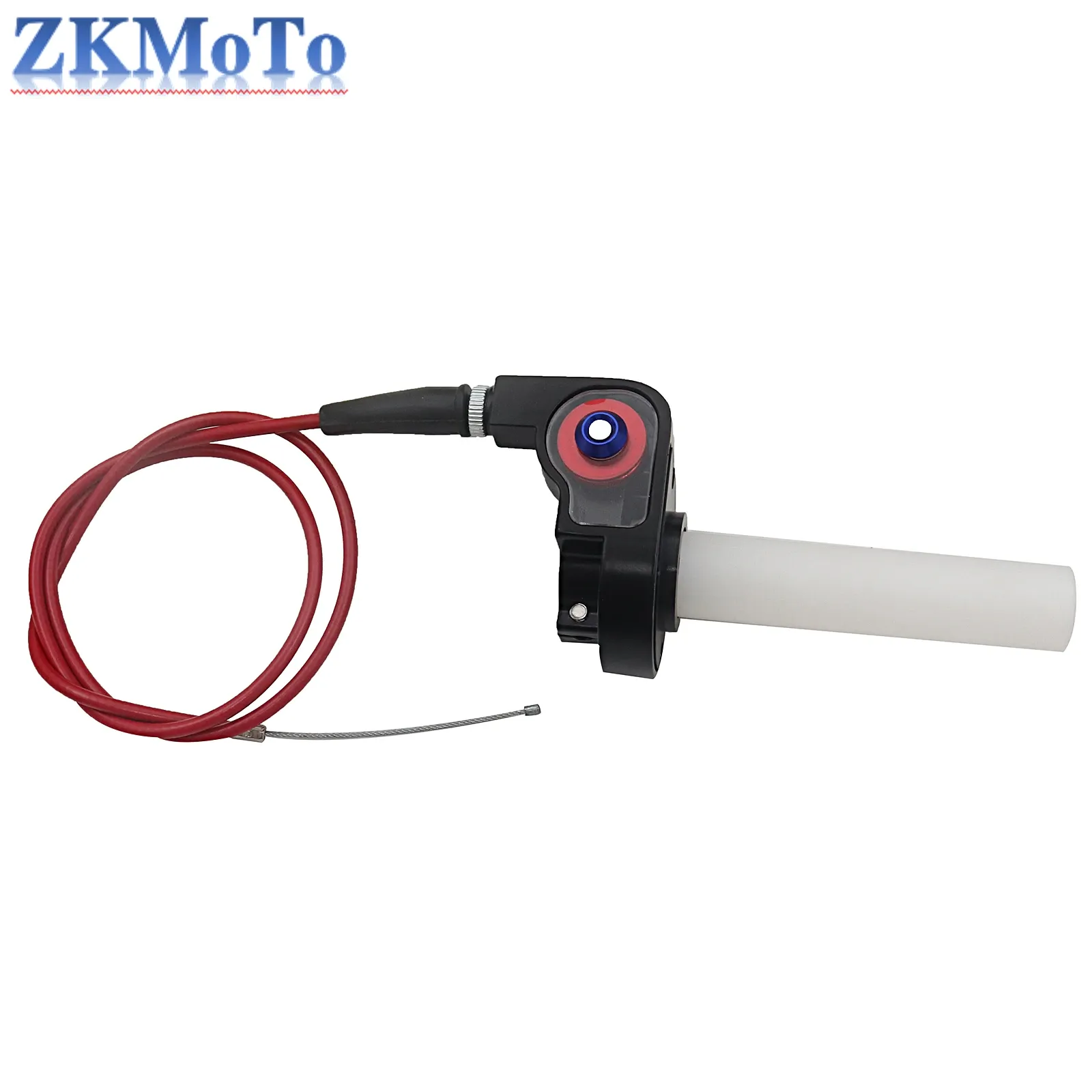 Motorcycle Grips With 1/4 Quick Turn Throttle Settle From