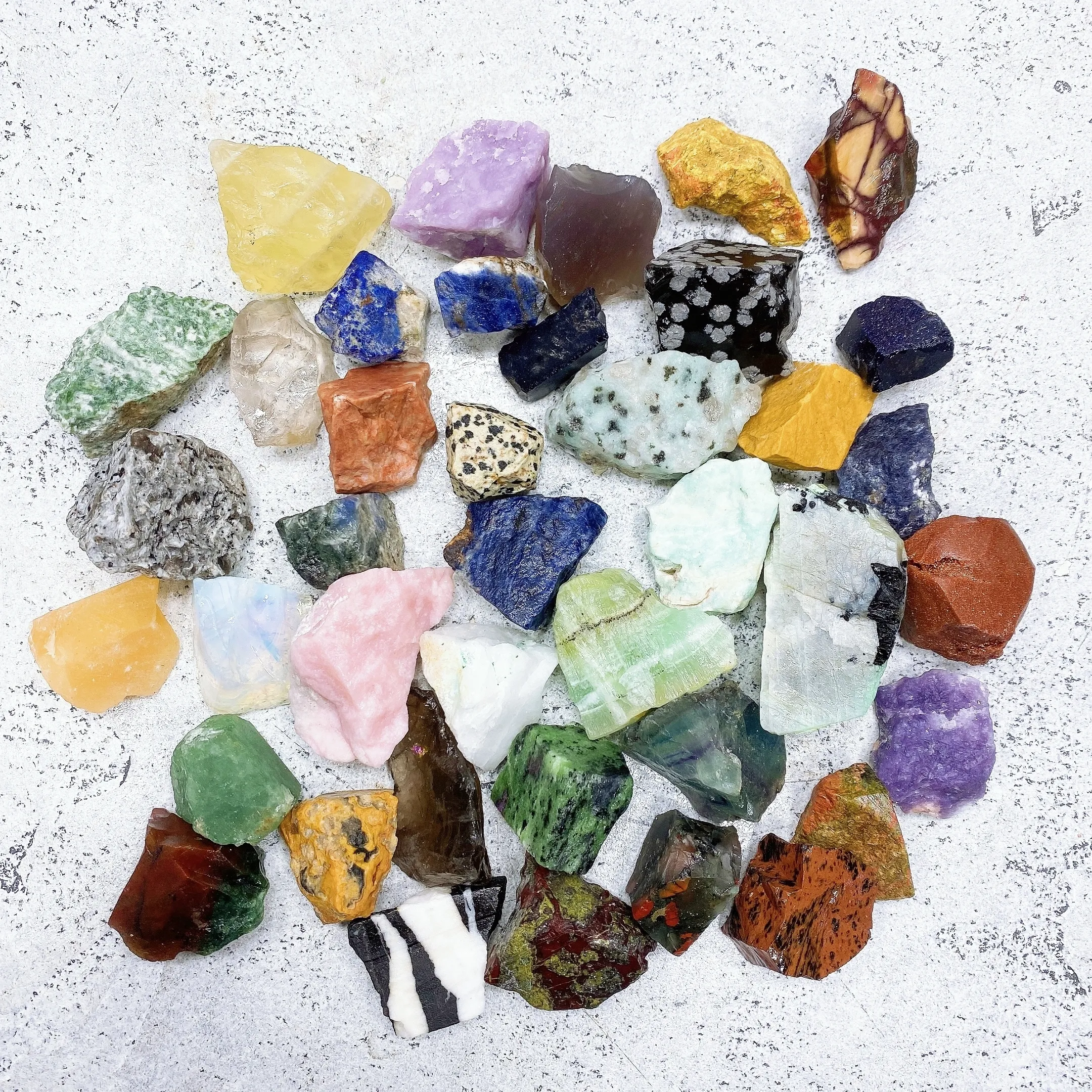 Raw Crystal Quartz Reiki Healing Stones for Home Decor, Gift, and ...