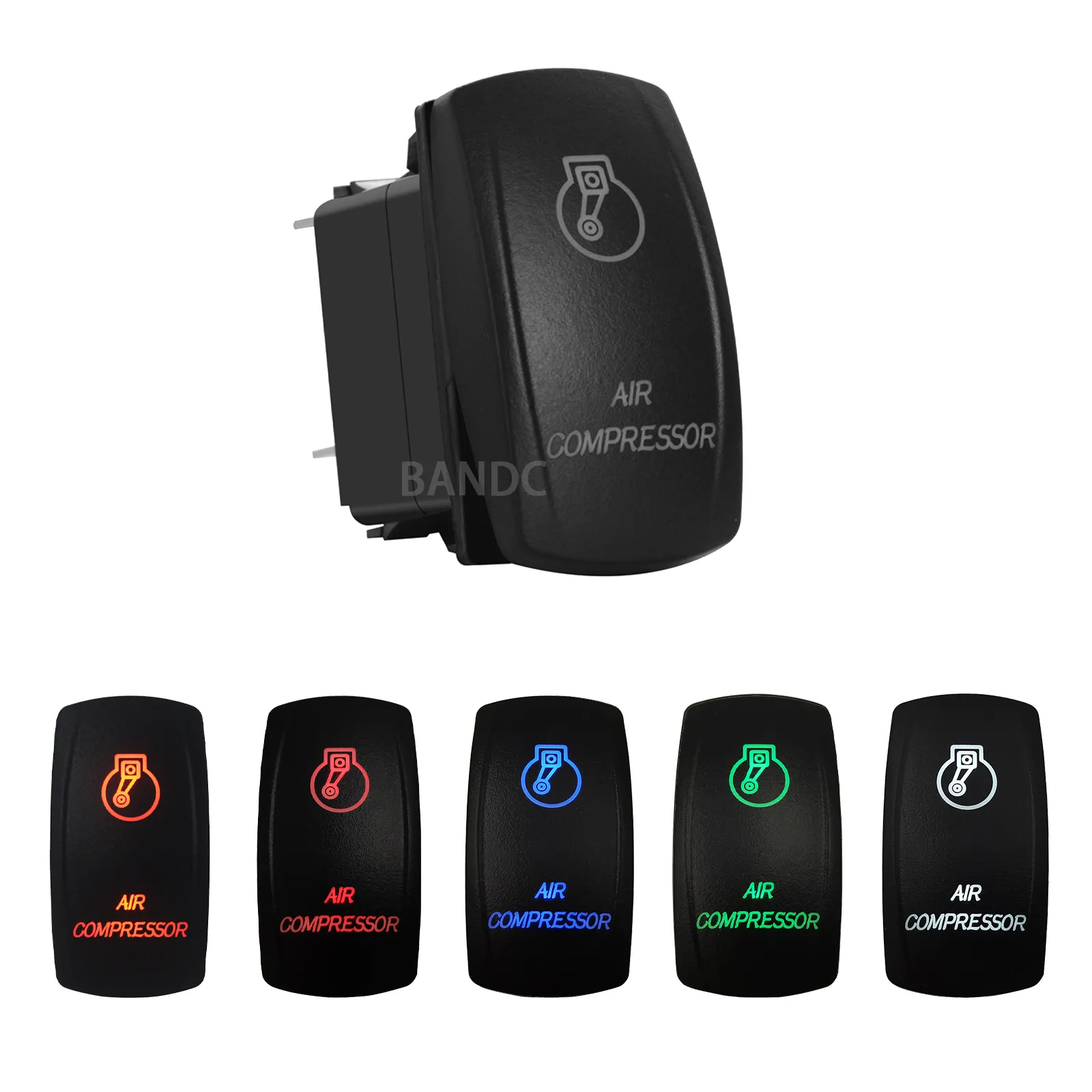 Rocker Switch Laser For Air Compressor | On Off Toggle Switch ...