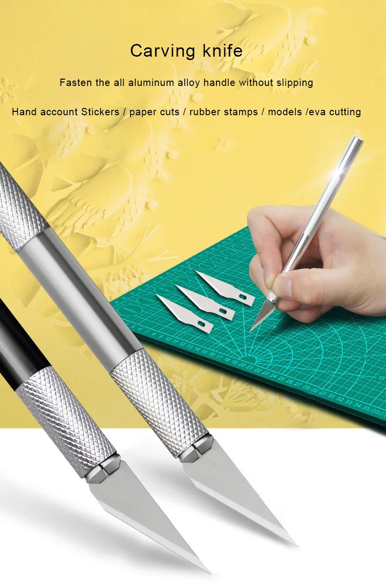 Pcb Scissors Precision Metal Cutter Scissors Craft Knife Set, Non-Slip Handle, Hobby ...