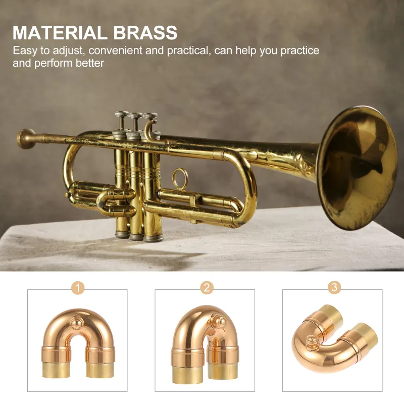 Trumpet Inner Tube Professional Trumpet Curved Neck Sound Changing Tube... From Ddmyaug ...