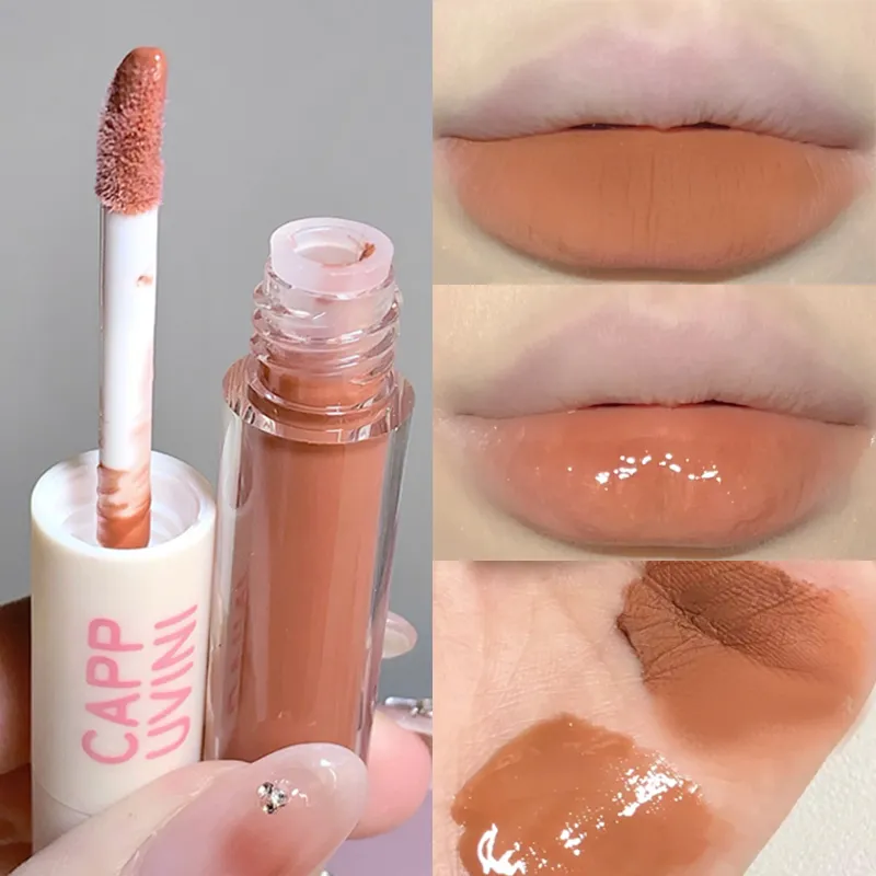 Matter Long Lasting Lipstick Doppelkopf – Wasserfester, Schwitzfester Lippenstift & Lipgloss In Einem (Typ 4)