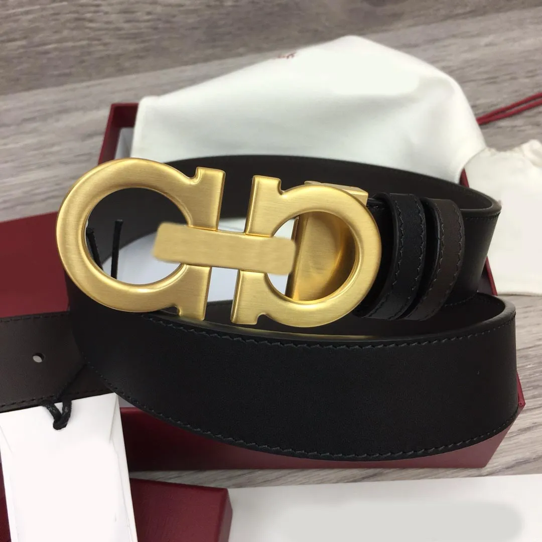 Justmediafoundation Black Leather Salvatore Ferragamo Belt Black