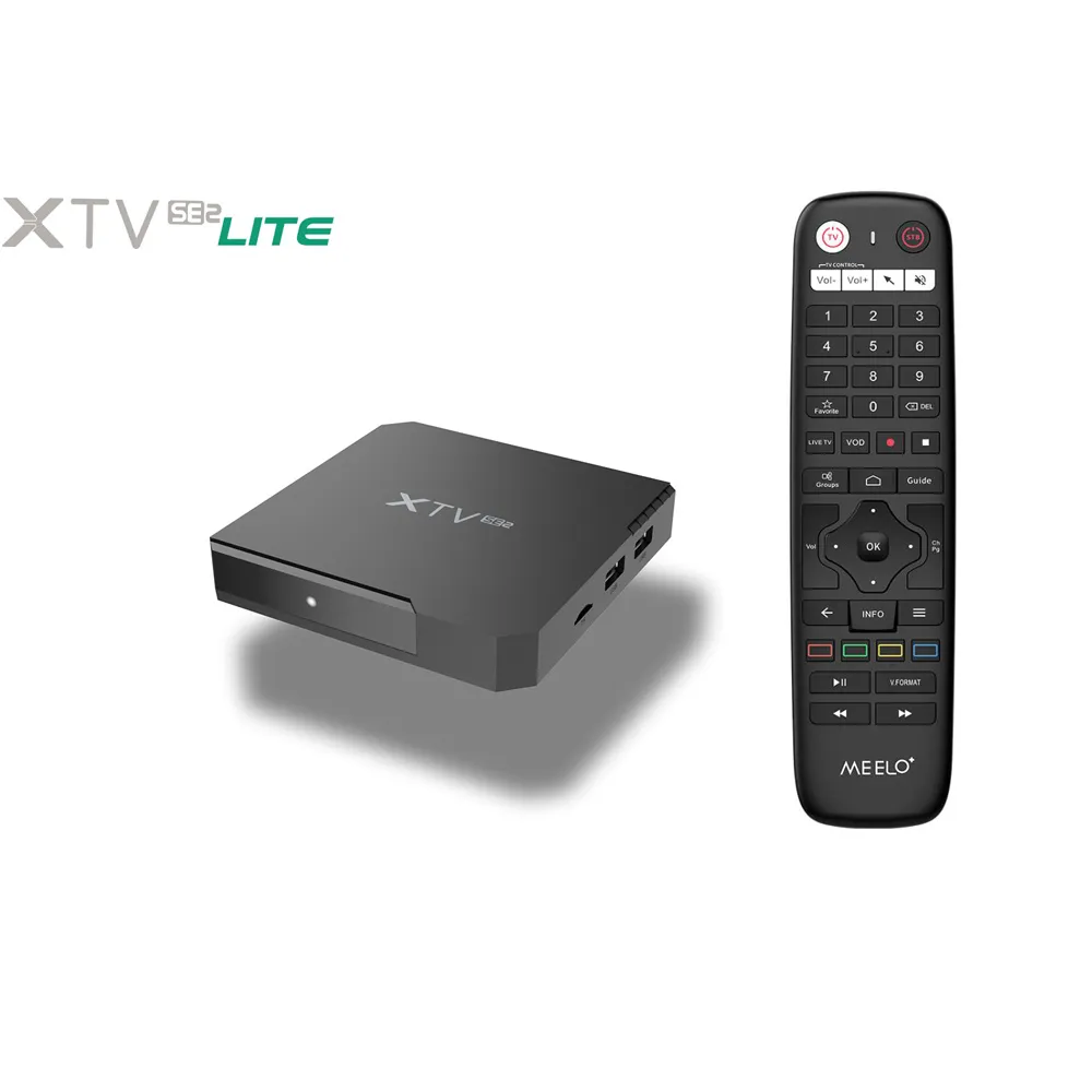 MEELO+ XTV SE2 Lite Android 11 TV Box Xtream Dekoder mediów 2.4G/5G WiFi Smartes Player Amlogic S905W2 2GB 8 GB vs XTV Pro Pro