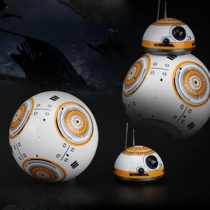 Boy Toy Space Dance BB8 Intelligent Smart Robot RC Spinning Kids Light ...