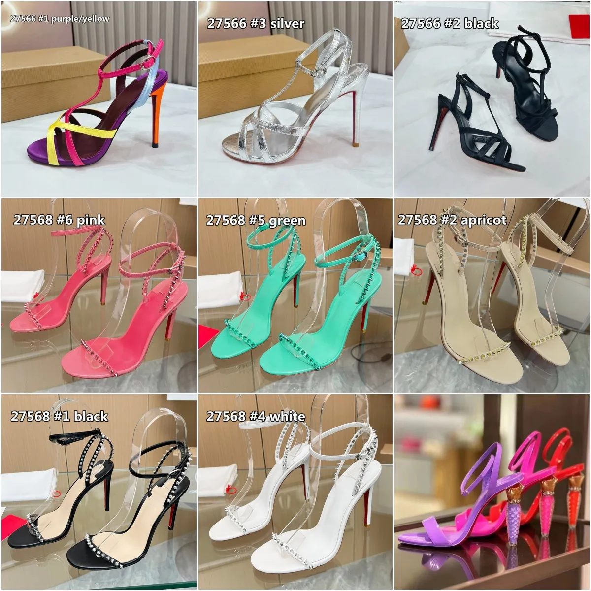 WYW Zapatos De Tacón Alto Para Mujer Con Tacón Alto De Aguja Para Mujer, Sandalias De Vestir Con Lazo En La Espalda (color : Beige, Tamaño: 37