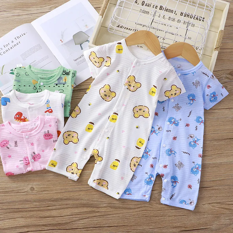 Tute Bambini Tuonie Estive In Cotone Traspirante Neonati E Neonati Da 9 88 DHgate