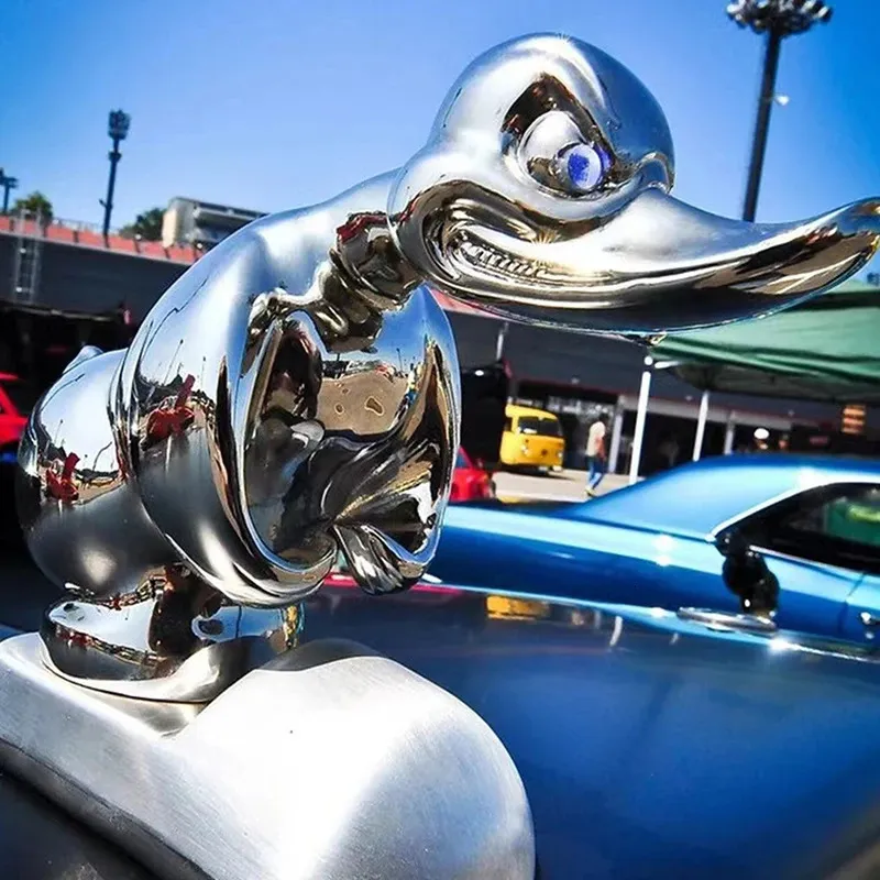 Rubber duck hood ornament 2025