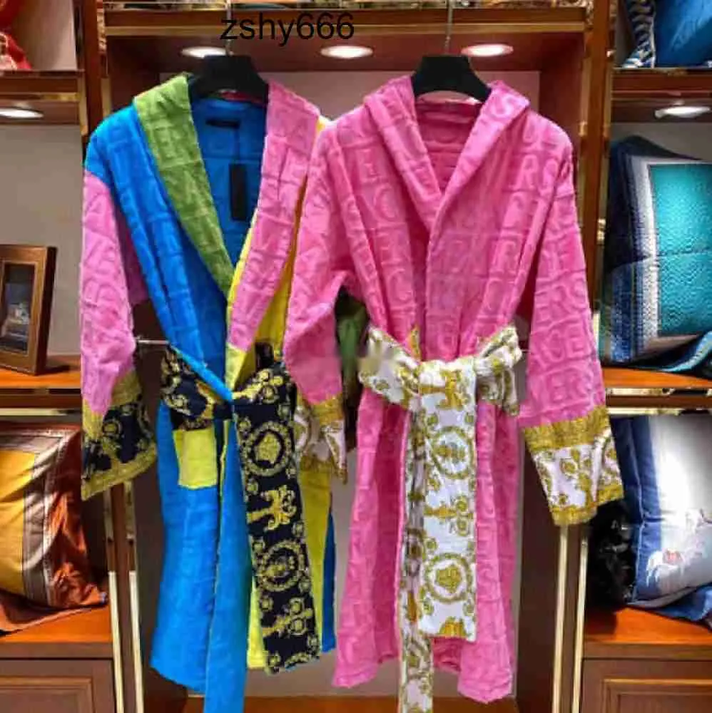 Save Big on Bulk Pajamas Bathrobe Designer Robes, Mens Bathrobe: Luxurious  Velvet Robe With Baroque Print, Shawl Collar, And Belt Soft Cotton