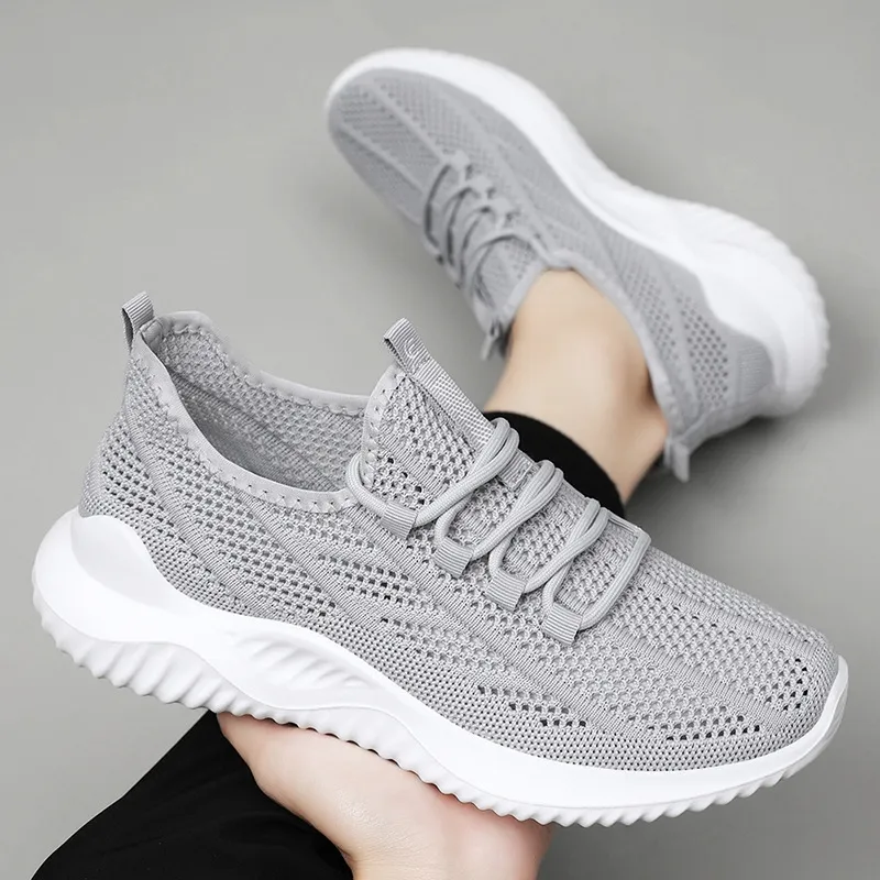 Womens grey mesh shoes online