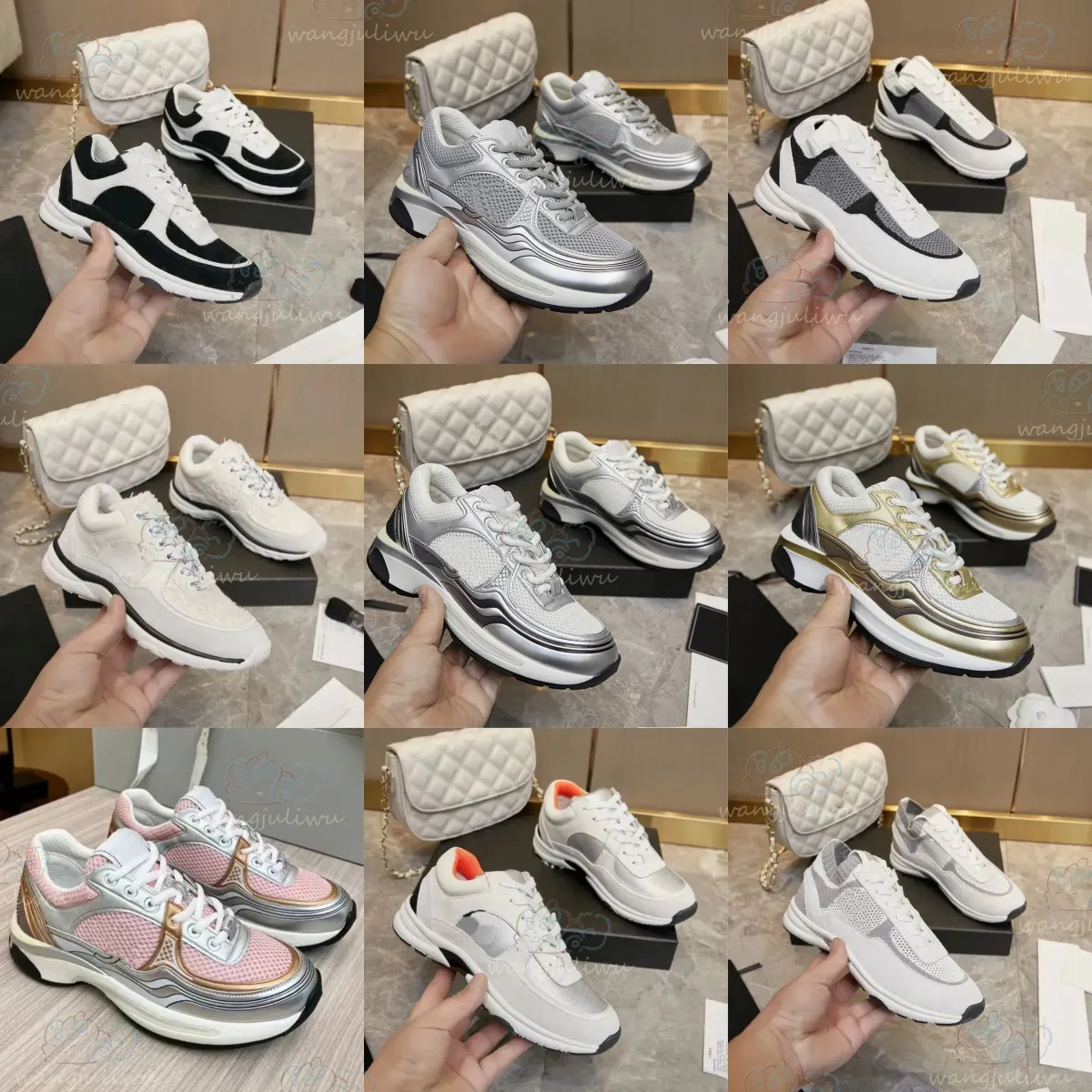 Luxury Designer Cloud Tennis Shoes Womens For Women Classic Lace Up Sneakers With Fashion Channel Design Casual And Fashionable 2022 Collection From Wangjuliwu 33.19 DHgate.Com