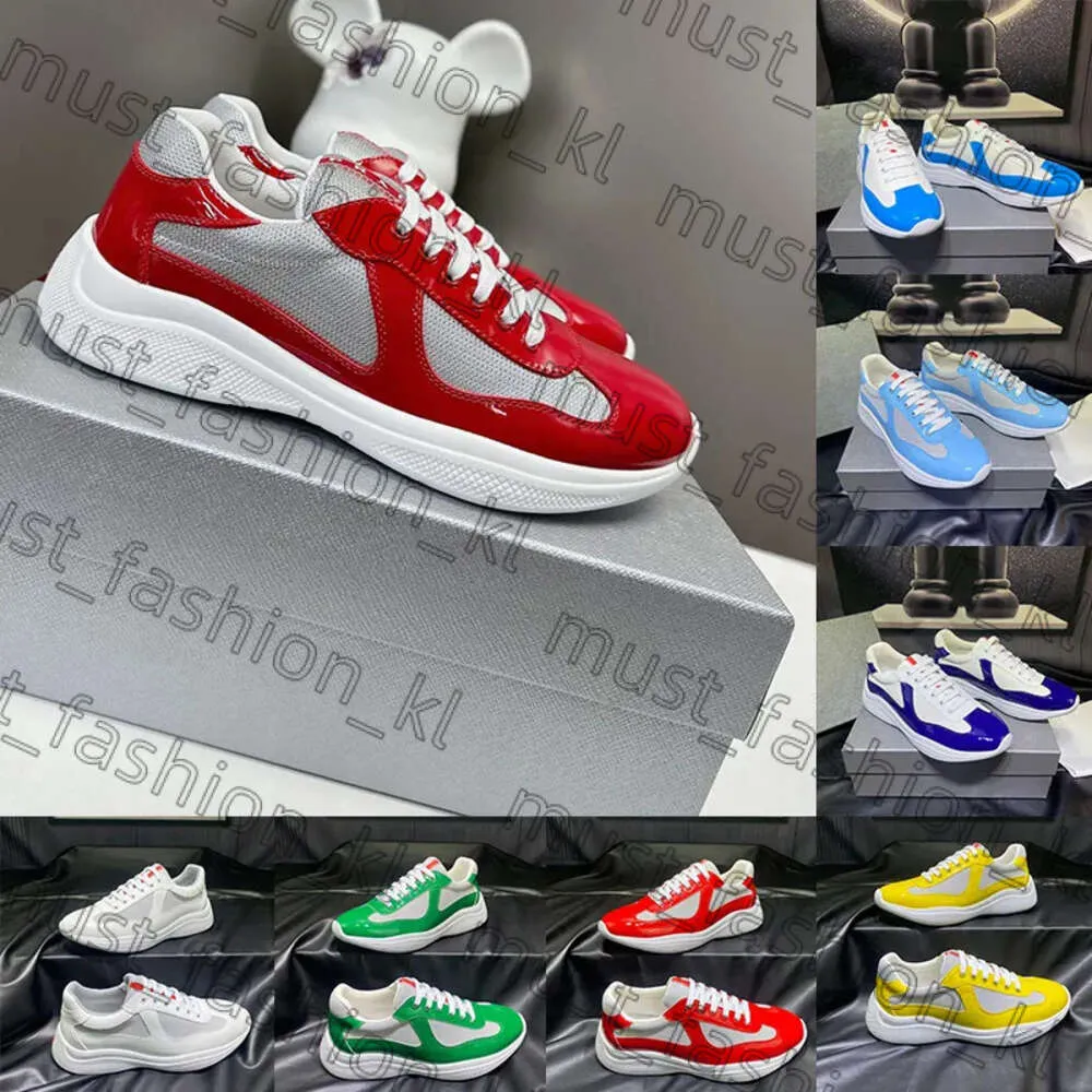 Red patent trainers best sale