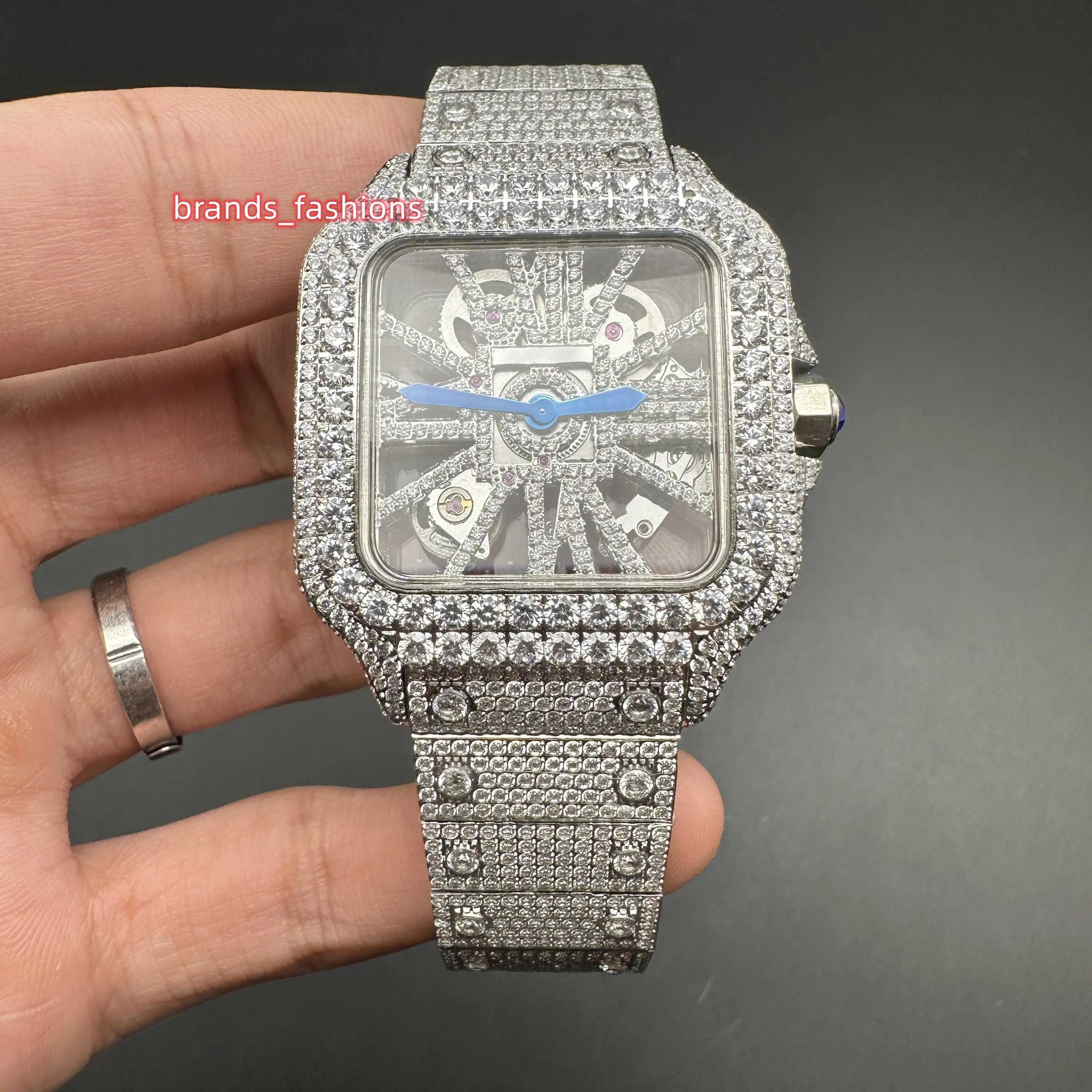 Omega iced out best sale