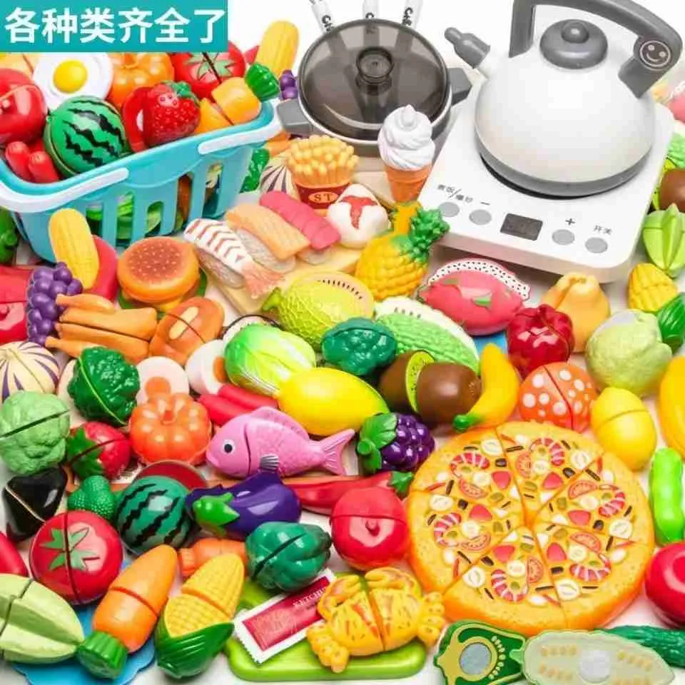 Plastic kitchen food toys outlet