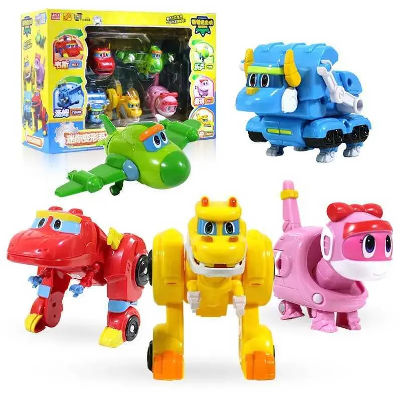 Transformation Toys: Gogo Dino Action Figures