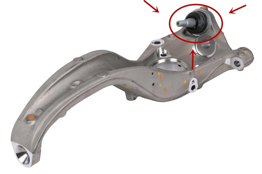 Control Arm W/ Ball Joint Front Left & Right Lower For Cadillac - Foto 2