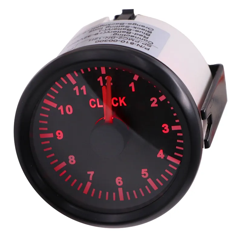 Ahorra a lo Grande en Compras al por Mayor de Reloj De Coche 52 Mm 52mm  Clock Gauges Auto Instrument Panel Hour Meters 12Hours Show Clock Meters 