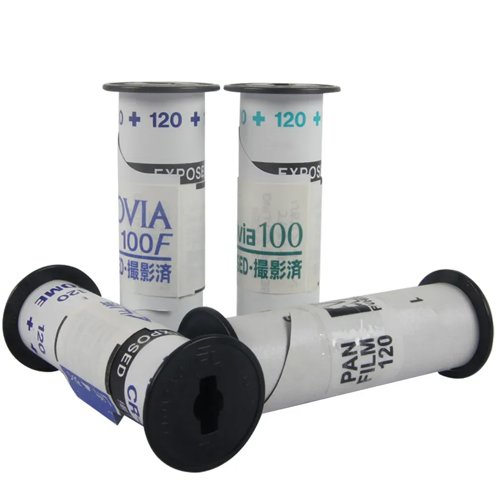 Frame Numbers 120 Film Backing Paper Rollei Infrared 400 Black And