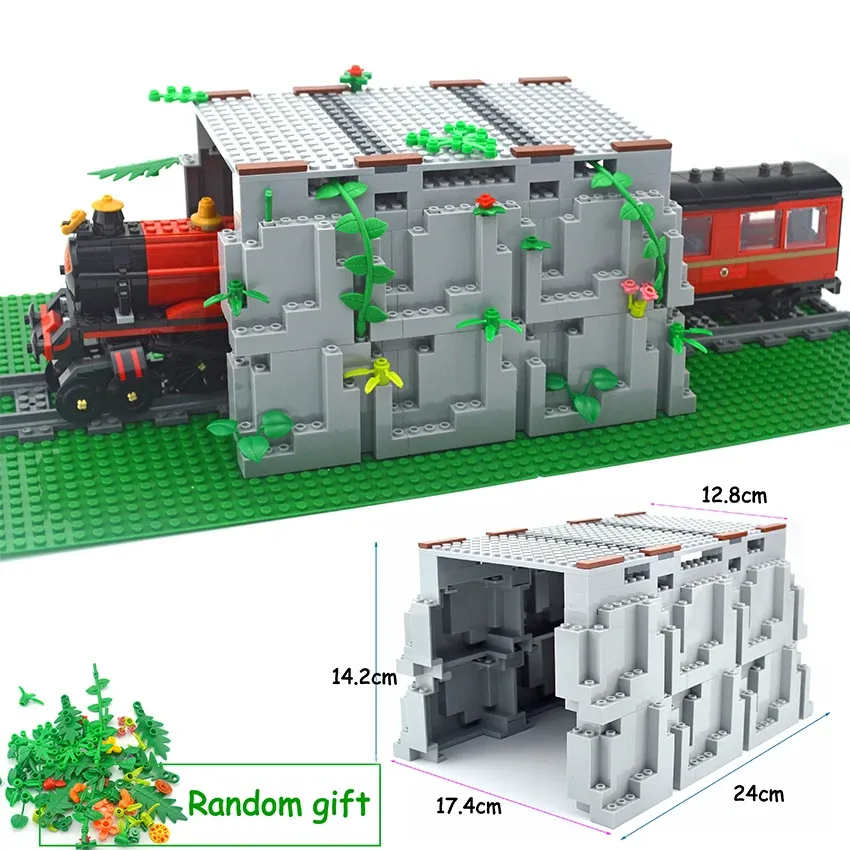 Soft and Flexible DIY blocks house Set - Includes Bridge, Tunnel ...